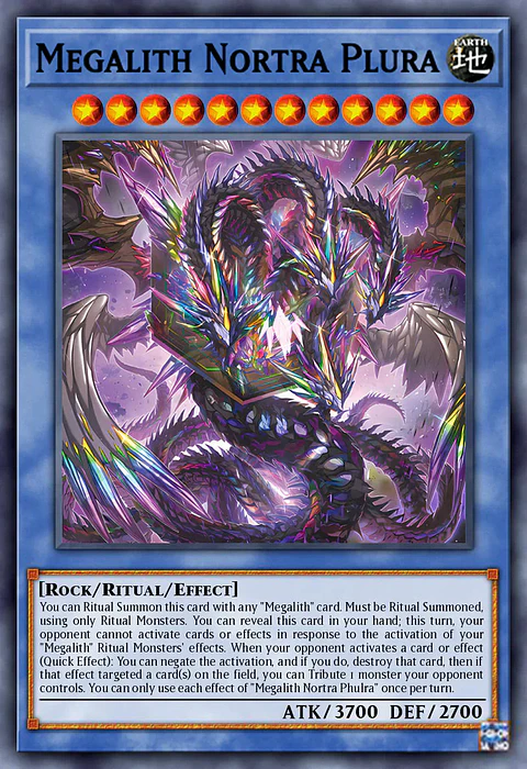 Megalith Notrah Plura - DOOD-EN034 - Super Rare 