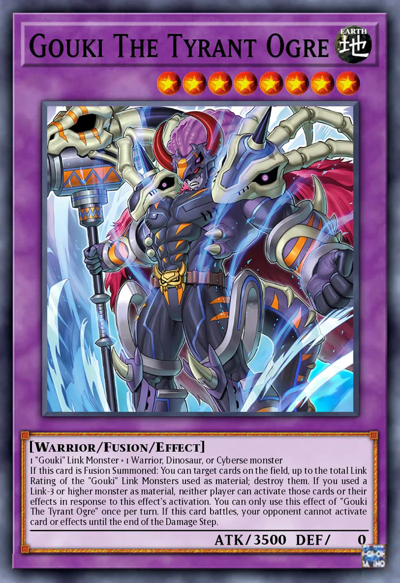Gouki The Tyrant Ogre - DOOD-EN036 - Super Rare  2