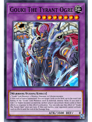 Gouki The Tyrant Ogre - DOOD-EN036 - Super Rare 