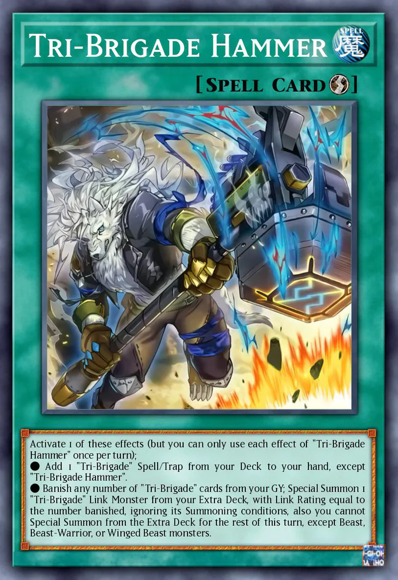 Tri-Brigade Hammer - DOOD-EN068 - Super Rare  2