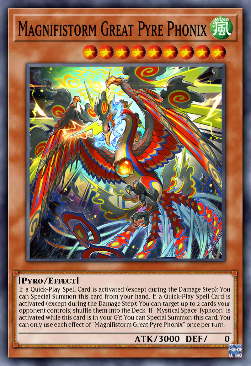 Radiant Typhoon Fonix, the Great Flame - DOOD-EN017 - Ultra Rare 2