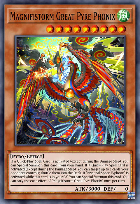 Radiant Typhoon Fonix, the Great Flame - DOOD-EN017 - Ultra Rare