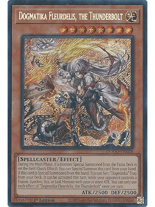 Dogmatika Fleurdelis, the Thunderbolt - DOOD-EN026 - Secret Rare 