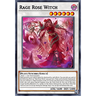 Rage Rose Witch - DOOD-EN040 - Ultra Rare 