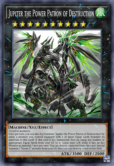 Jupiter the Power Patron of Destruction - DOOD-EN044 - Ultra Rare 