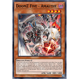 DoomZ V Five - Amalthe - DOOD-EN009 - Ultra Rare 