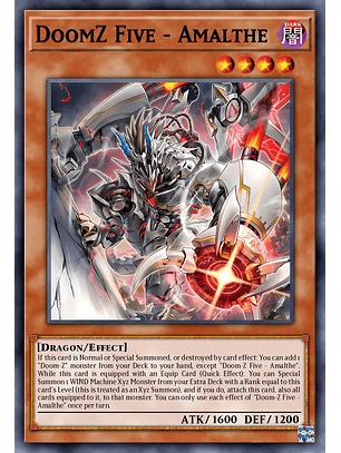 DoomZ V Five - Amalthe - DOOD-EN009 - Ultra Rare 