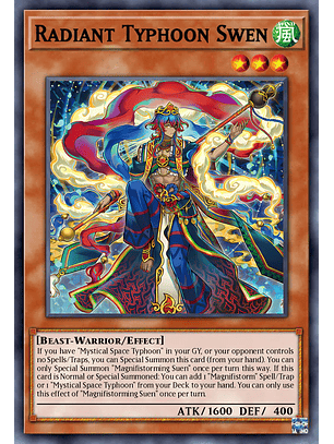 Radiant Typhoon Swen - DOOD-EN014 - Ultra Rare 