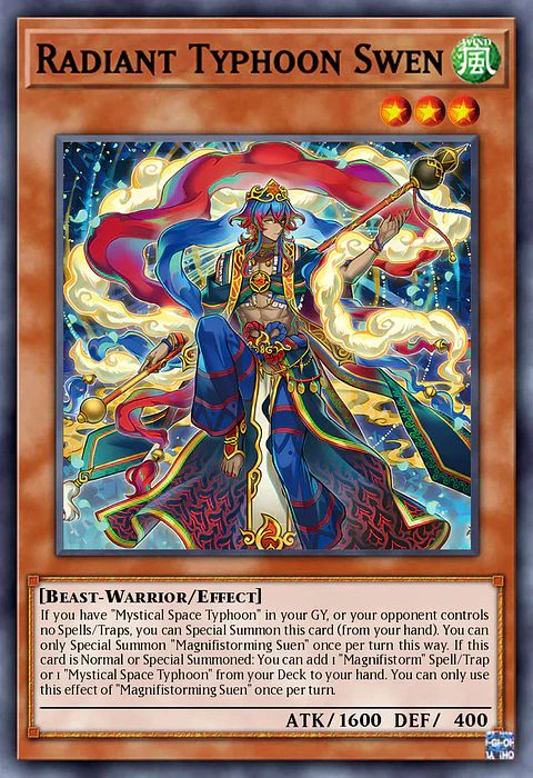 Radiant Typhoon Swen - DOOD-EN014 - Ultra Rare 