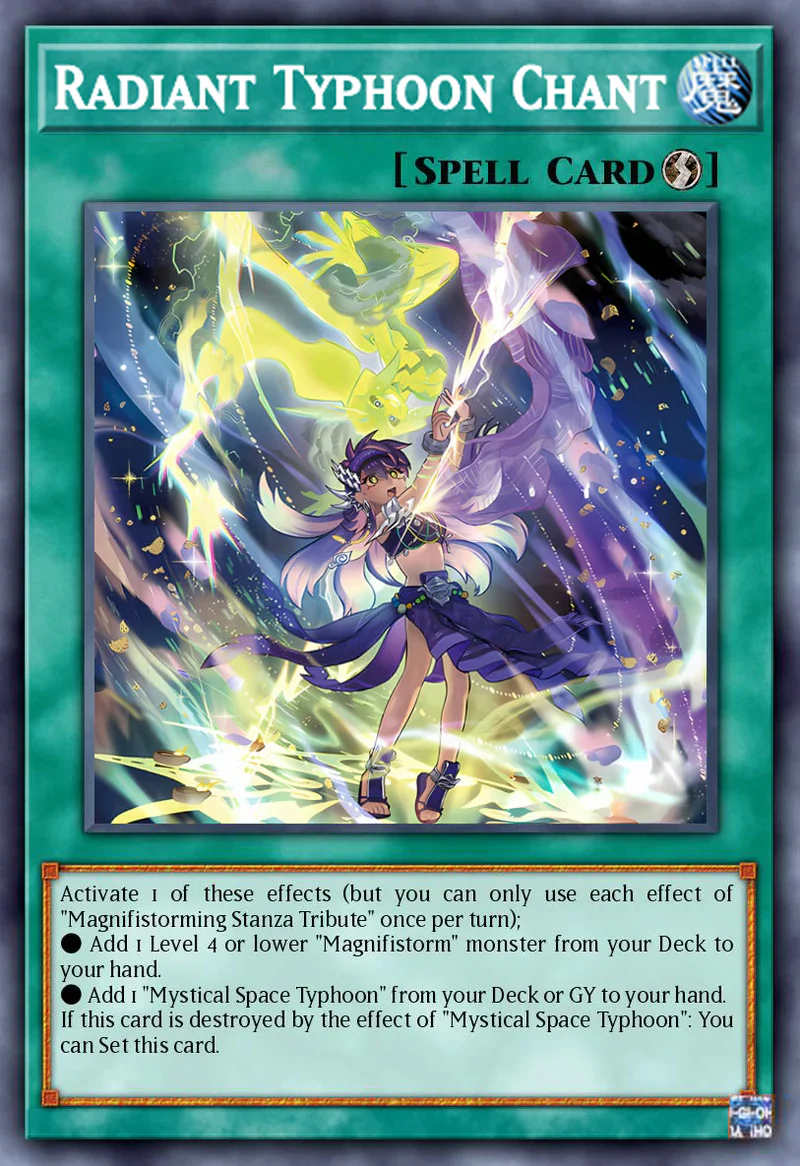 Radiant Typhoon Chant - DOOD-EN061 - Ultra Rare  3