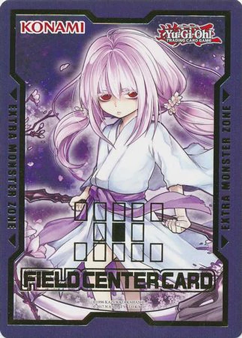 Ghost Reaper & Winter Cherries Field Center Card