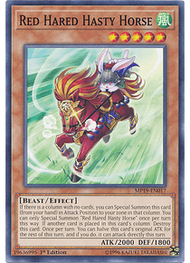 Red Hared Hasty Horse - MP19-EN017 - Common 