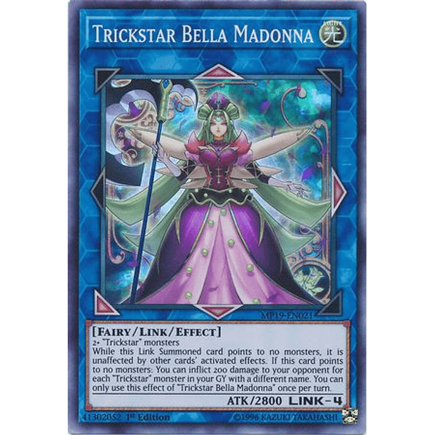 Trickstar Bella Madonna - MP19-EN021 - Super Rare