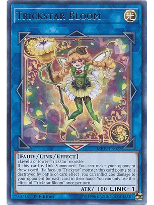 Trickstar Bloom - MP19-EN022 - Rare 