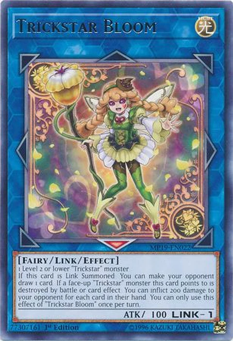 Trickstar Bloom - MP19-EN022 - Rare 
