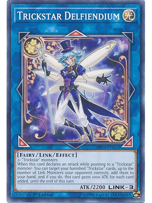 Trickstar Delfiendium - MP19-EN023 - Common