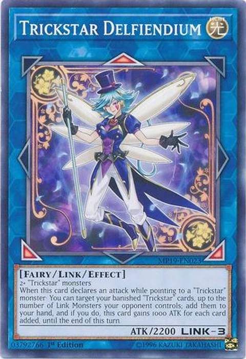 Trickstar Delfiendium - MP19-EN023 - Common