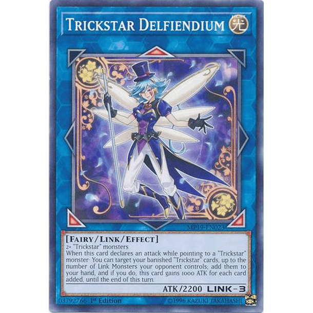 Trickstar Delfiendium - MP19-EN023 - Common