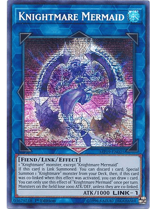 Knightmare Mermaid - MP19-EN025 - Prismatic Secret Rare