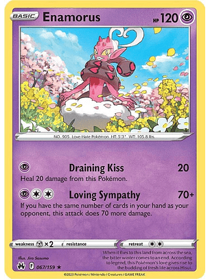Enamorus - 067/159 - Rare - CRZ