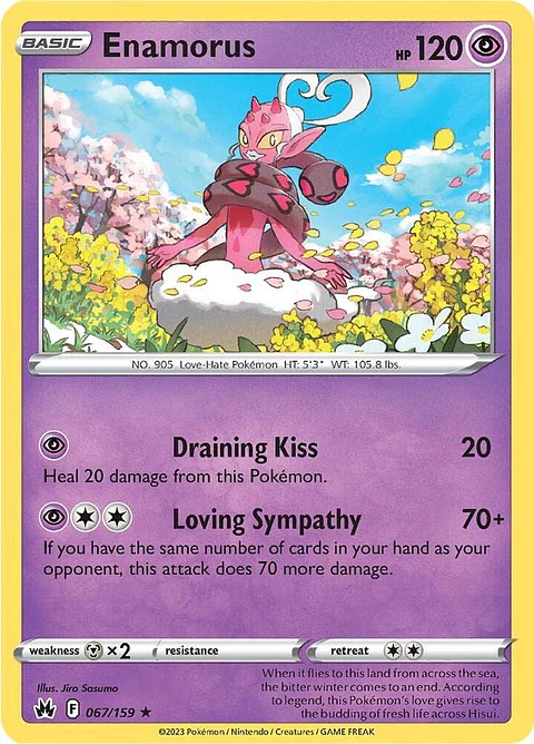 Enamorus - 067/159 - Rare - CRZ