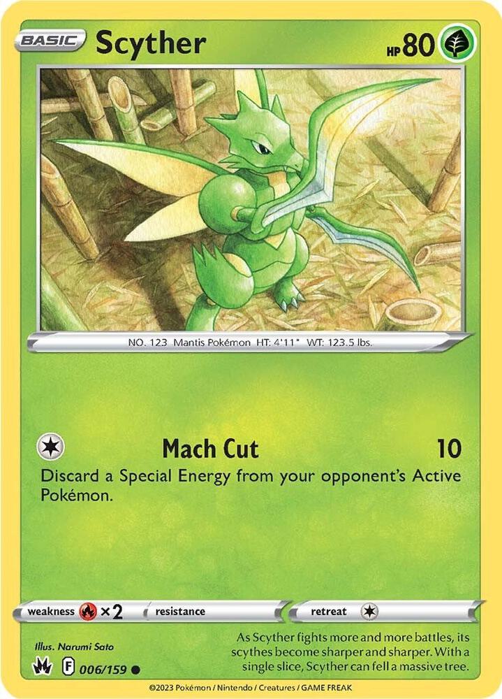 Scyther - 006/159 - Common - CRZ 1