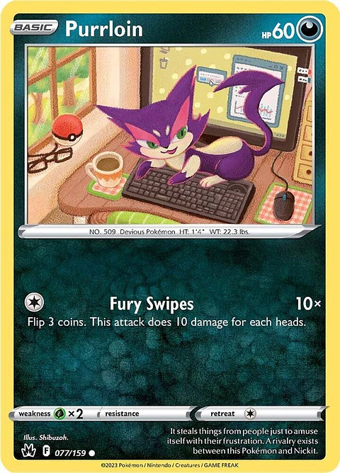 Purrloin - 077/159 - Common - CRZ