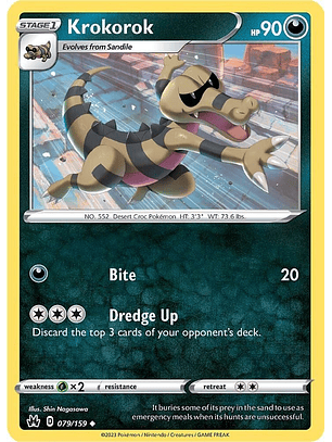 Krokorok - 079/159 - Uncommon - CRZ