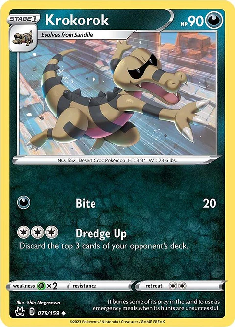 Krokorok - 079/159 - Uncommon - CRZ