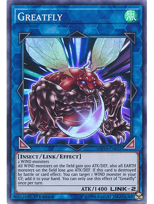 Greatfly - MP19-EN032 - Super Rare