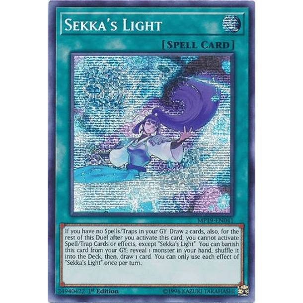 Sekka's Light - MP19-EN041 - Prismatic Secret Rare