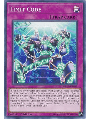 Limit Code - MP19-EN045 - Common