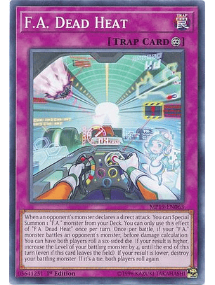 F.A. Dead Heat - MP19-EN063 - Common