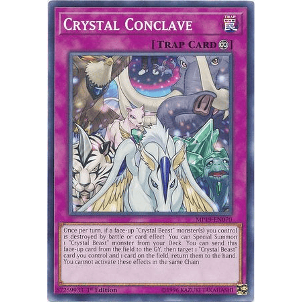 Crystal Conclave - MP19-EN070 - Common