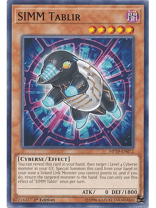 SIMM Tablir - MP19-EN072 - Common