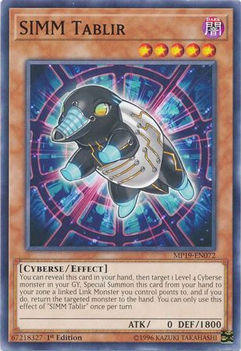 SIMM Tablir - MP19-EN072 - Common
