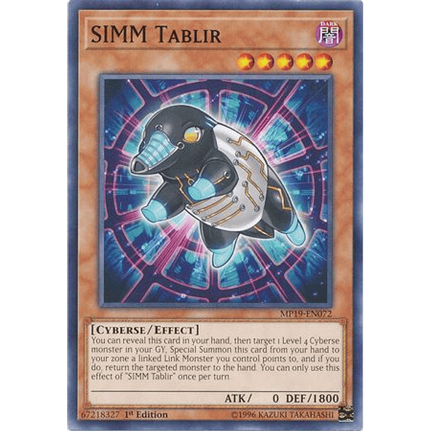 SIMM Tablir - MP19-EN072 - Common