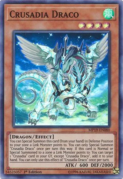 Crusadia Draco - MP19-EN080 - Super Rare