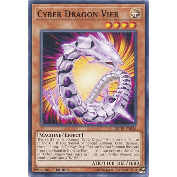 Cyber Dragon Vier - MP19-EN085 - Common