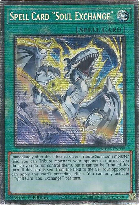 Spell Card "Soul Exchange" - MP25-EN007 - Starlight Rare