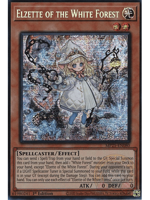 Elzette of the White Forest - MP25-EN080 - Prismatic Secret Rare 