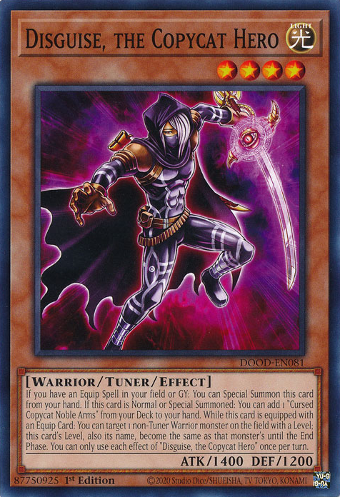 Disguise, the Copycat Hero - DOOD-EN081 - Common  1