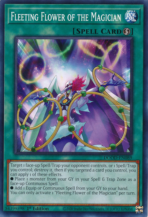 Fleeting Flower of the Magician - DOOD-EN089 - Common  1