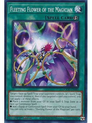 Fleeting Flower of the Magician - DOOD-EN089 - Common 