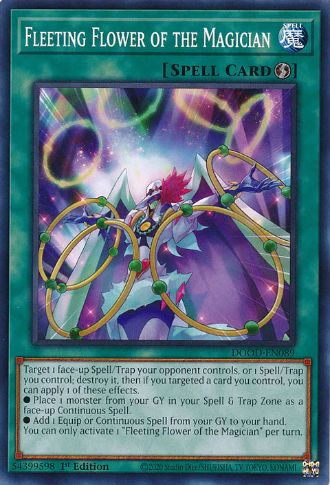 Fleeting Flower of the Magician - DOOD-EN089 - Common 