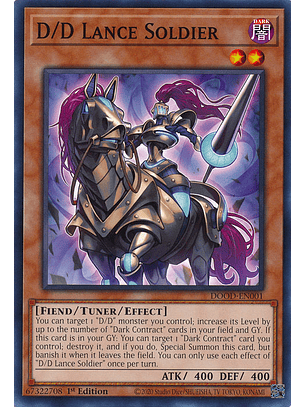 D/D Lance Soldier - DOOD-EN001 - Common 