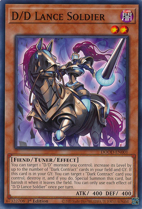 D/D Lance Soldier - DOOD-EN001 - Common 