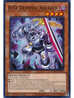 D/D Defense Soldier - DOOD-EN002 - Common 