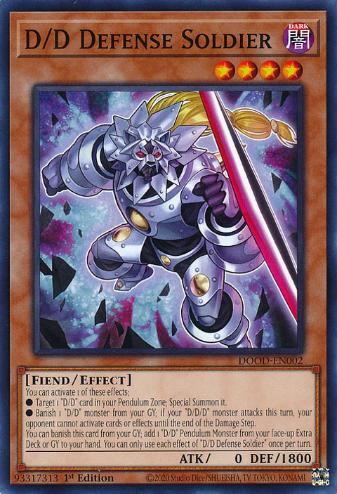 D/D Defense Soldier - DOOD-EN002 - Common 