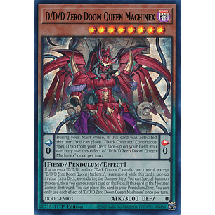 D/D/D Zero Doom Queen Machinex - DOOD-EN003 - Ultra Rare 